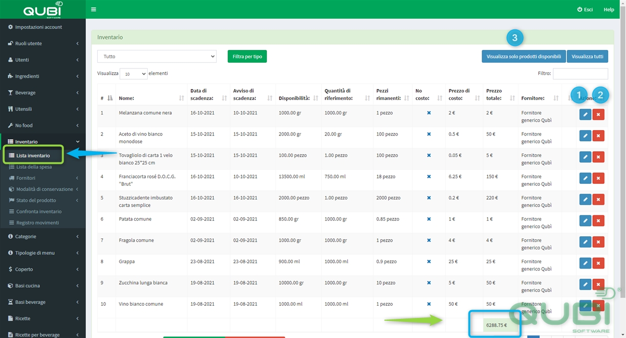 Screen5.0.inventario editor disponbile